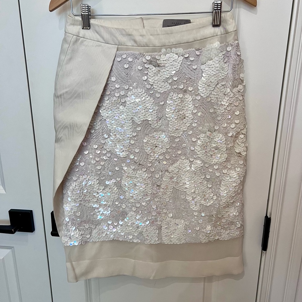 Preen by Thornton Bregazzi sequin skirt, Size S